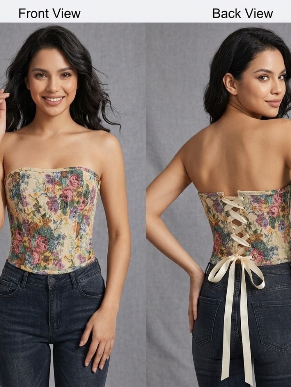 Princess Polly | Corset | Vintage Inspired Statement Piece 💫🤍